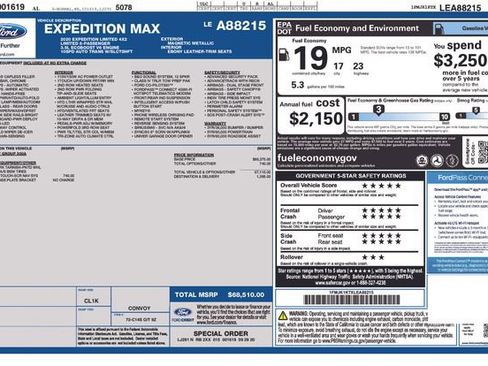 Certified 2020 Ford Expedition Max Limited image 37