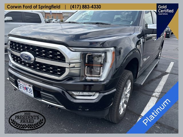 Certified 2021 Ford F150 Platinum w/ Equipment Group 701A High AWD/4WD 360° Tour