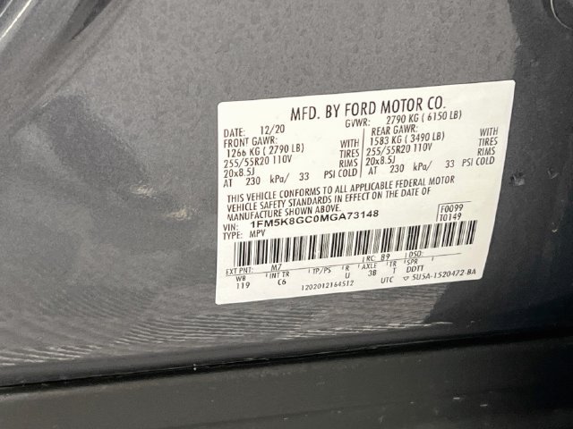 Used 2021 Ford Explorer ST w/ Equipment Group 401A AWD/4WD image 34