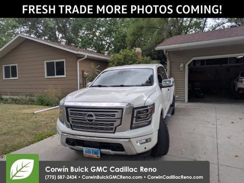 Used 2023 Nissan Titan Platinum Reserve w/ Off Road Protection Package AWD/4WD image 1