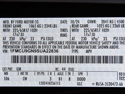 New 2025 Ford Escape Active w/ Cold Weather Package image 15