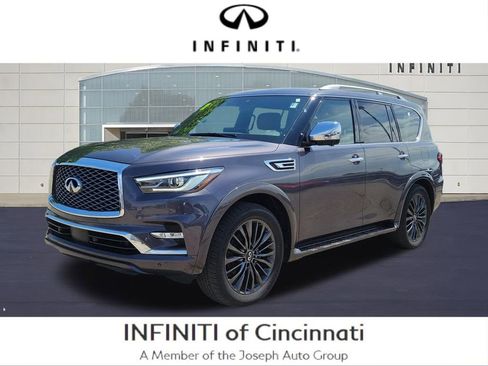 Used 2023 INFINITI QX80 Sensory w/ Cargo Package AWD/4WD image 1