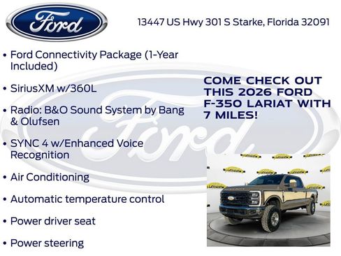 New 2026 Ford F350 Lariat image 20