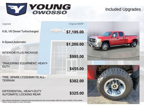 Used 2011 Chevrolet Silverado 3500 LT w/ Interior Plus Package image 4