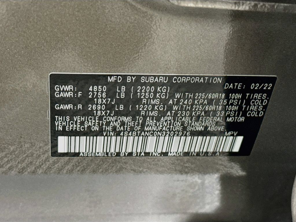 Used 2022 Subaru Outback Limited AWD/4WD image 40