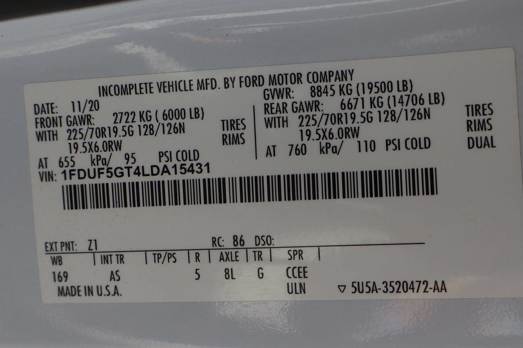 Used 2020 Ford F550 Luxury RWD image 49