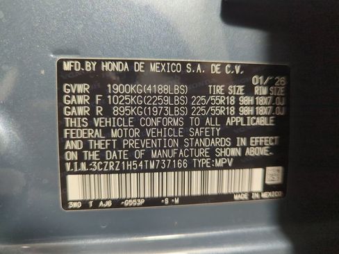 Certified 2026 Honda HR-V Sport image 25