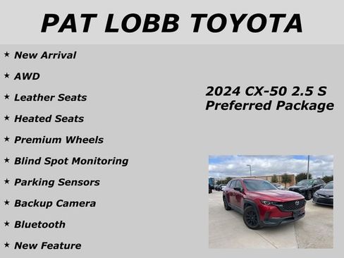 Used 2024 MAZDA CX-50 AWD 2.5 S w/ Preferred Package image 19