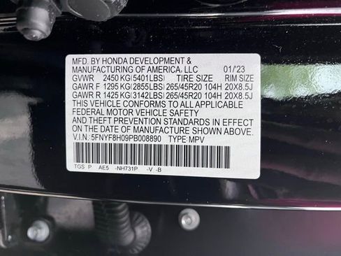 Used 2023 Honda Passport Elite image 16