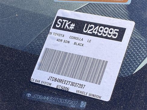 Certified 2026 Toyota Corolla LE image 34