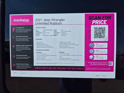 Used 2021 Jeep Wrangler Unlimited Rubicon AWD/4WD image 26