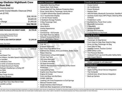 Used 2025 Jeep Gladiator Sport image 4