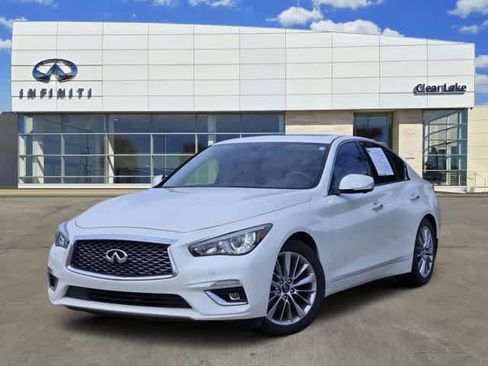 Certified 2023 INFINITI Q50 Luxe w/ Cargo Package RWD image 1