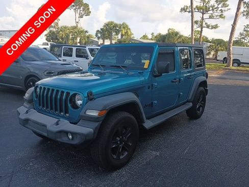 Used 2020 Jeep Wrangler Unlimited Sport AWD/4WD image 7