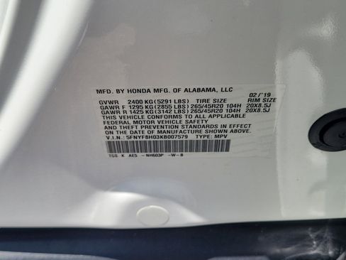 Used 2019 Honda Passport Elite image 33