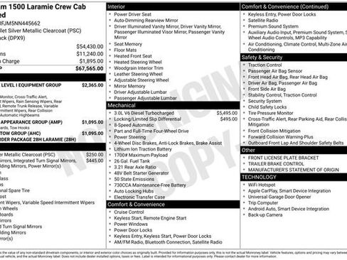 Used 2022 RAM 1500 Laramie image 35