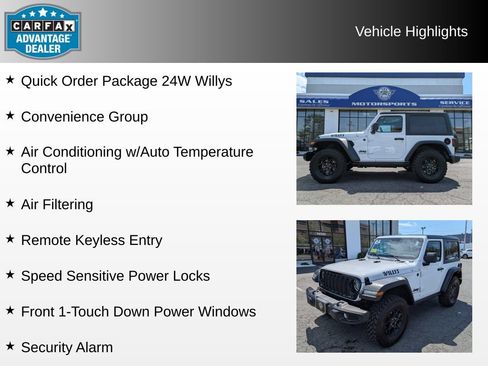 Used 2024 Jeep Wrangler Sport AWD/4WD image 4