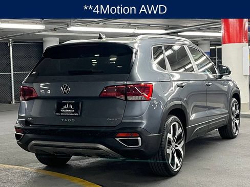 Used 2022 Volkswagen Taos SEL w/ Panoramic Sunroof Package AWD/4WD image 6