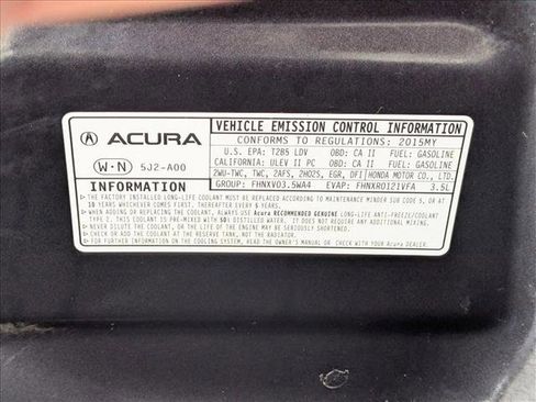 Used 2015 Acura TLX V6 w/ Advance Package FWD image 24