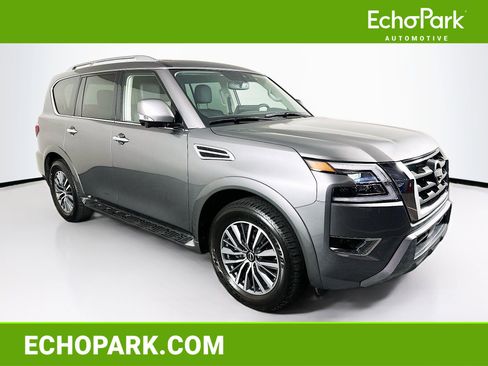 Used 2024 Nissan Armada SL w/ Captain's Chairs Package image 1