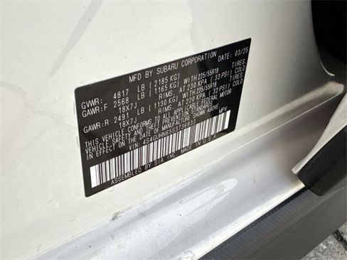 Used 2025 Subaru Crosstrek 2.5i Limited w/ Popular Package #3A image 30