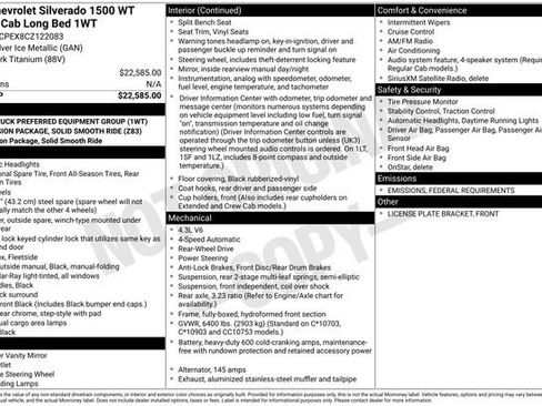 Used 2012 Chevrolet Silverado 1500 W/T image 7