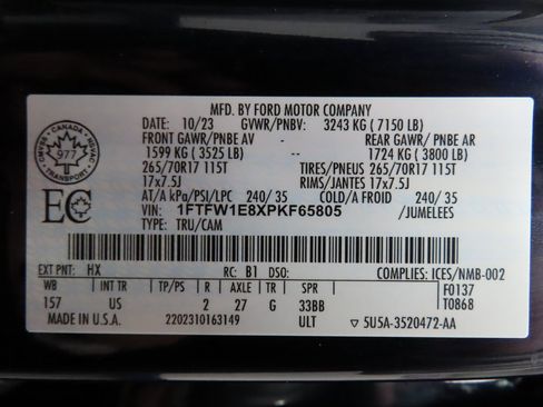 Used 2023 Ford F150 XLT w/ Equipment Group 301A Mid image 64