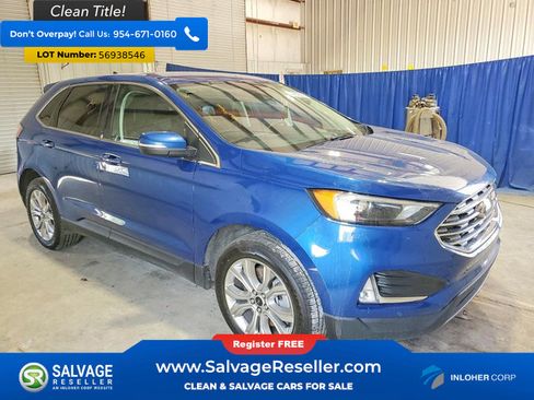 Used 2023 Ford Edge Titanium w/ Cargo Accessory Package AWD/4WD image 5