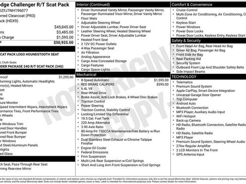 Used 2022 Dodge Challenger R/T Scat Pack RWD image 3