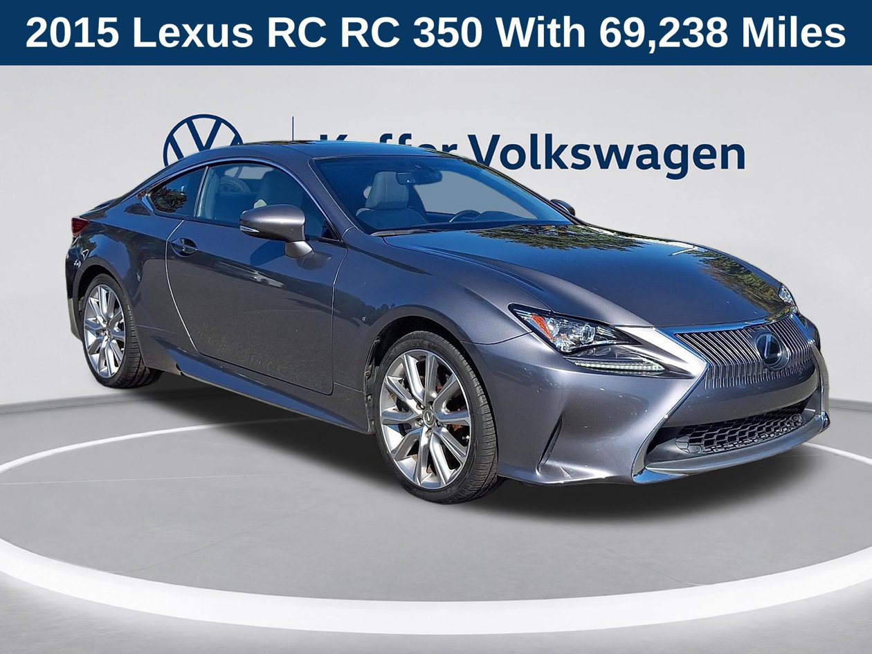 Used 2015 Lexus RC 350 w/ Luxury Package RWD image 1