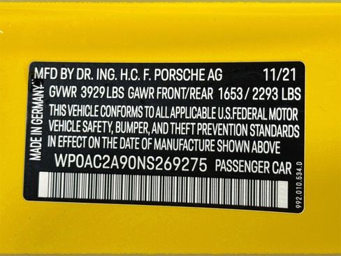 Used 2022 Porsche 911 GT3 image 29