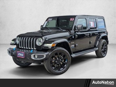 Used 2023 Jeep Wrangler Unlimited Sahara AWD/4WD image 1