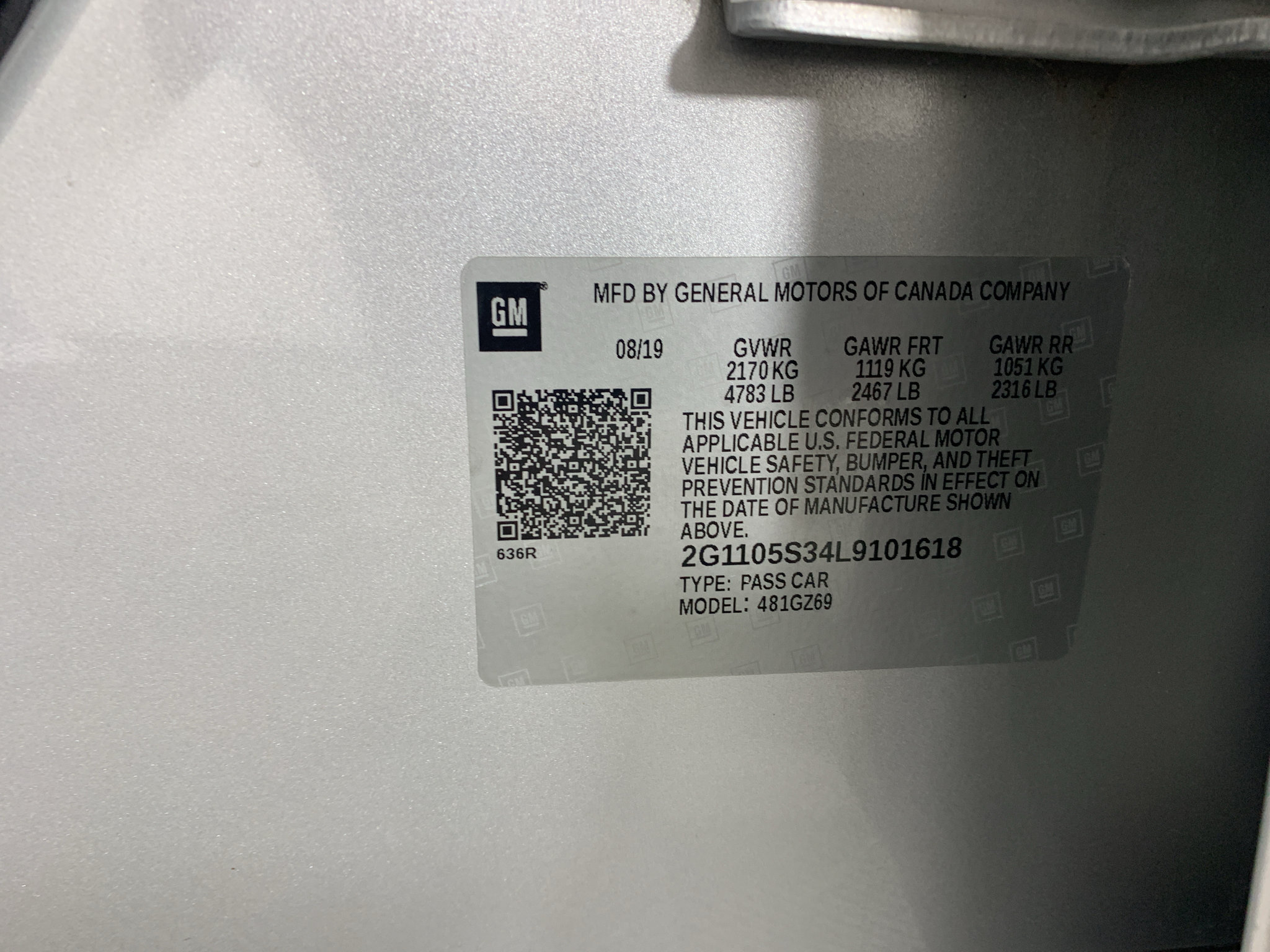 Used 2020 Chevrolet Impala Premier FWD image 12