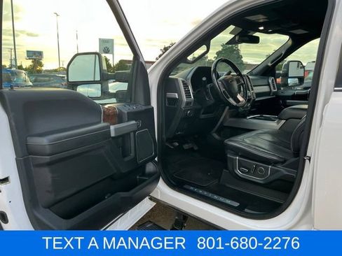 Used 2017 Ford F350 Platinum w/ Platinum Ultimate Package AWD/4WD image 16