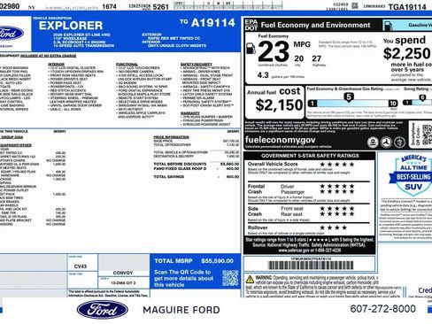 New 2026 Ford Explorer ST-Line w/ ST-Line Street Pack image 3