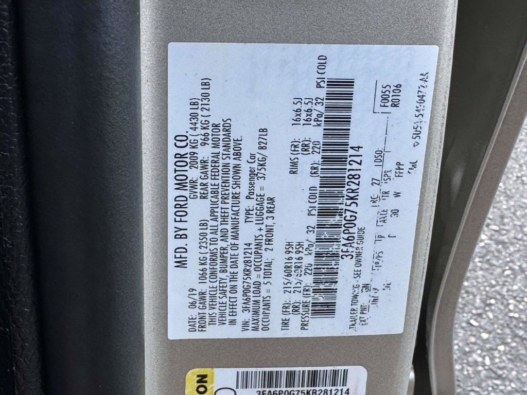 Used 2019 Ford Fusion S FWD image 28