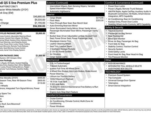 Certified 2022 Audi Q5 2.0T Premium Plus w/ Premium Plus Package image 3