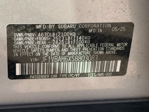 Used 2025 Subaru WRX Premium AWD/4WD image 34