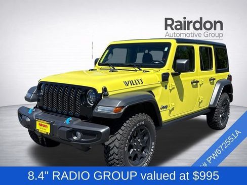 Used 2023 Jeep Wrangler Unlimited w/ 8.4" Radio Group AWD/4WD image 3