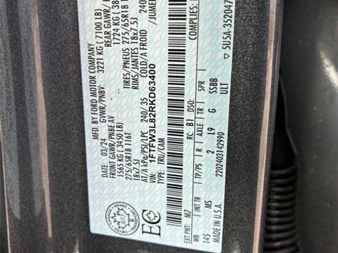 Used 2024 Ford F150 XLT w/ Tow/Haul Package image 30