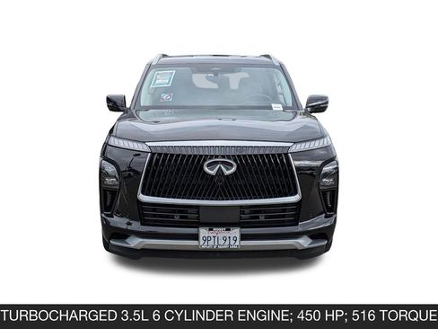 Certified 2025 INFINITI QX80 Luxe RWD image 4