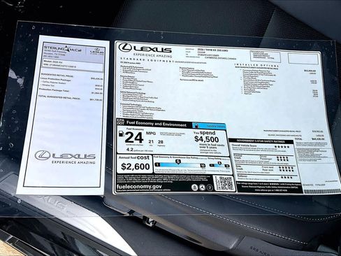 New 2026 Lexus RX 350 Premium image 21