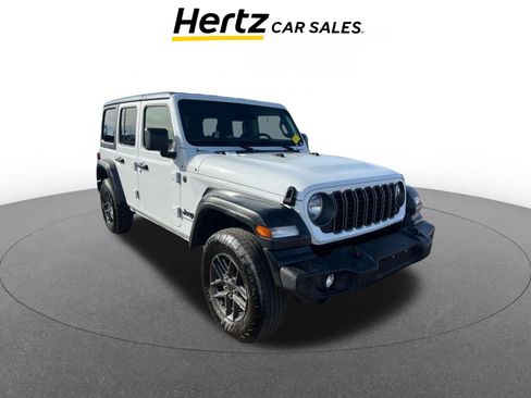 Used 2025 Jeep Wrangler Sport S AWD/4WD image 1