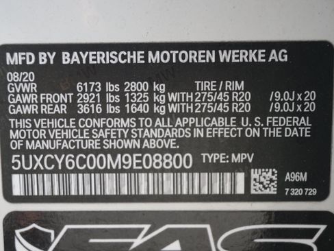 Used 2021 BMW X6 xDrive40i w/ Executive Package AWD/4WD image 37