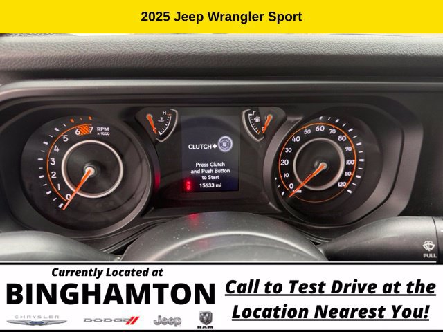 Used 2025 Jeep Wrangler Sport AWD/4WD image 13