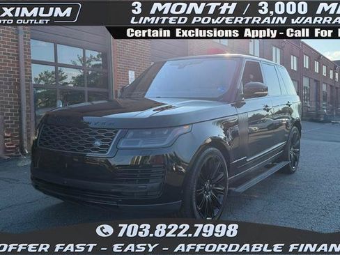 Used 2018 Land Rover Range Rover AWD/4WD image 1