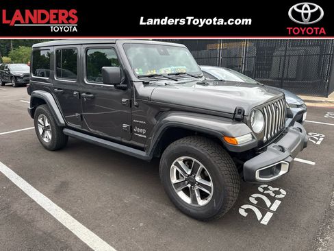 Used 2021 Jeep Wrangler Unlimited Sahara AWD/4WD image 1