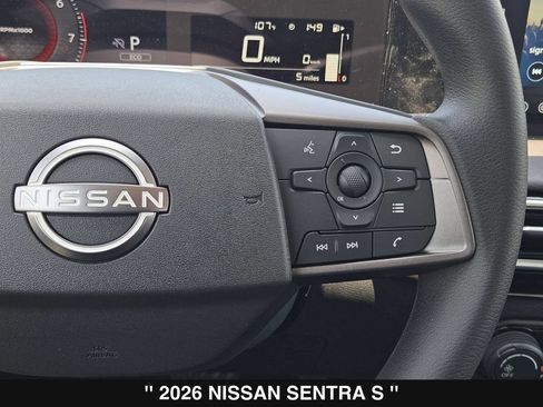New 2026 Nissan Sentra S w/ Floor Mat Package FWD image 24