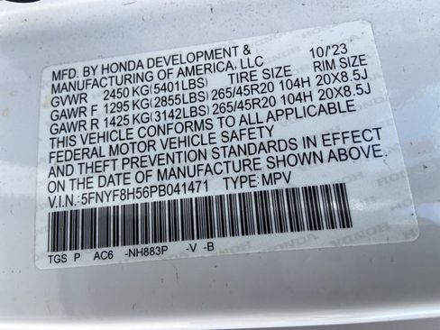 Used 2023 Honda Passport EX-L image 40