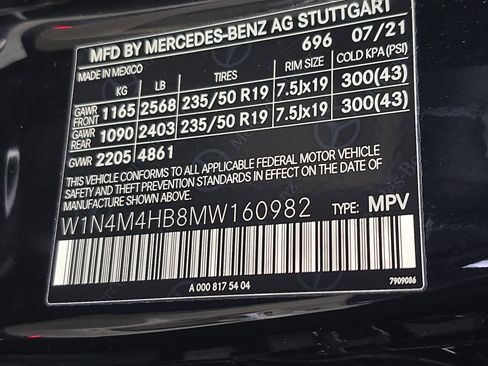 Certified 2021 Mercedes-Benz GLB 250 GLB 250 image 34